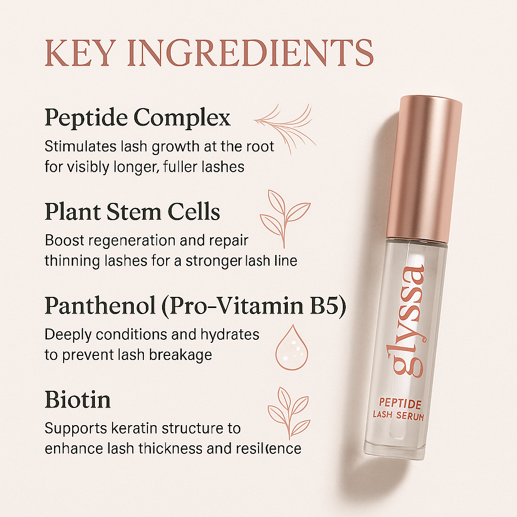 Glyssa Peptide Lash Serum
