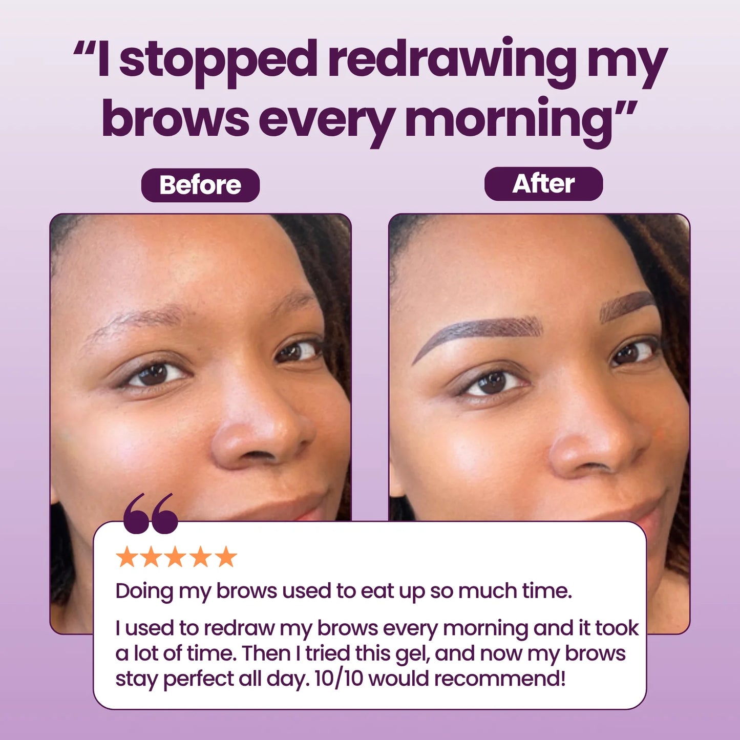 Glyssa Peel & Tint Brow Gel