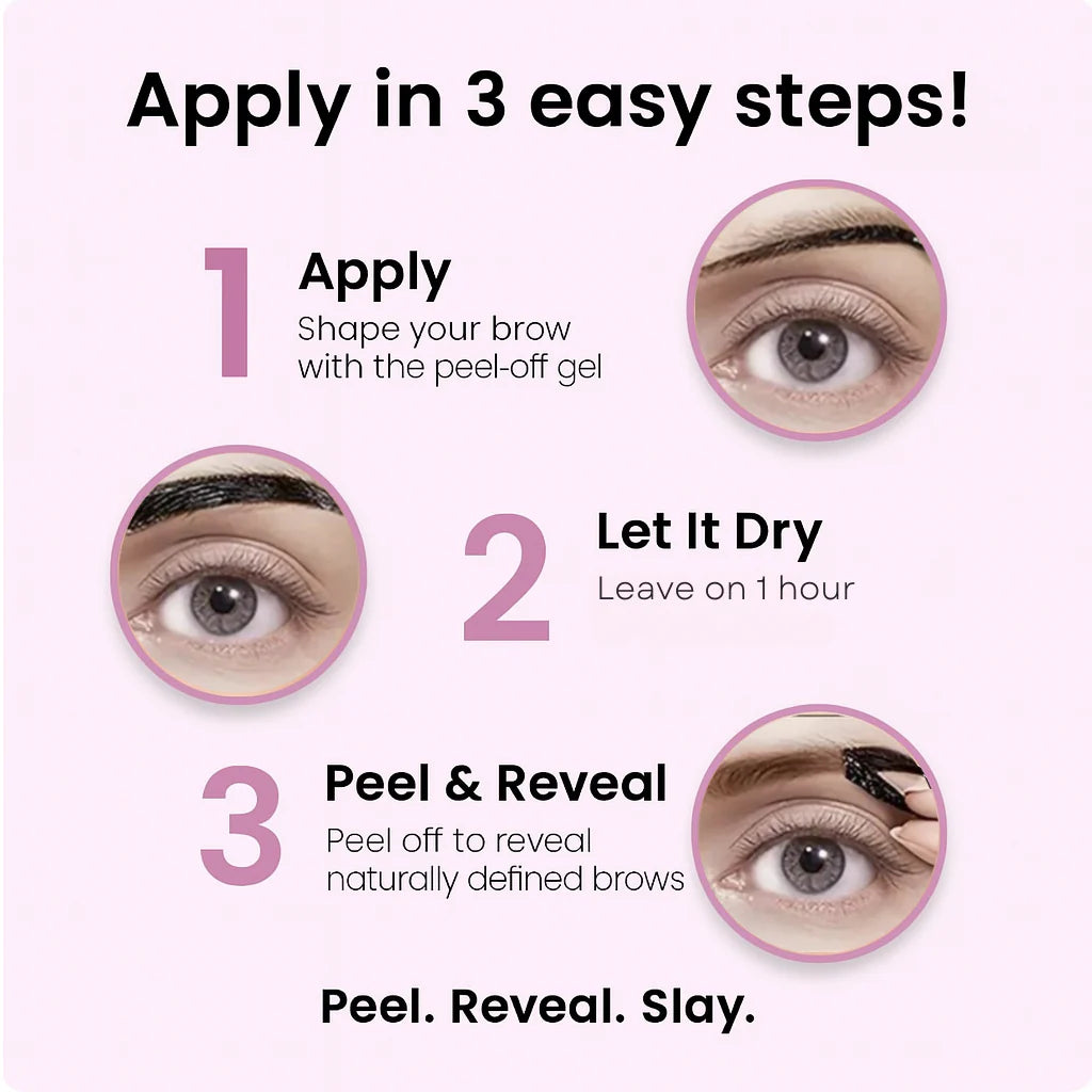 Glyssa Peel & Tint Brow Gel