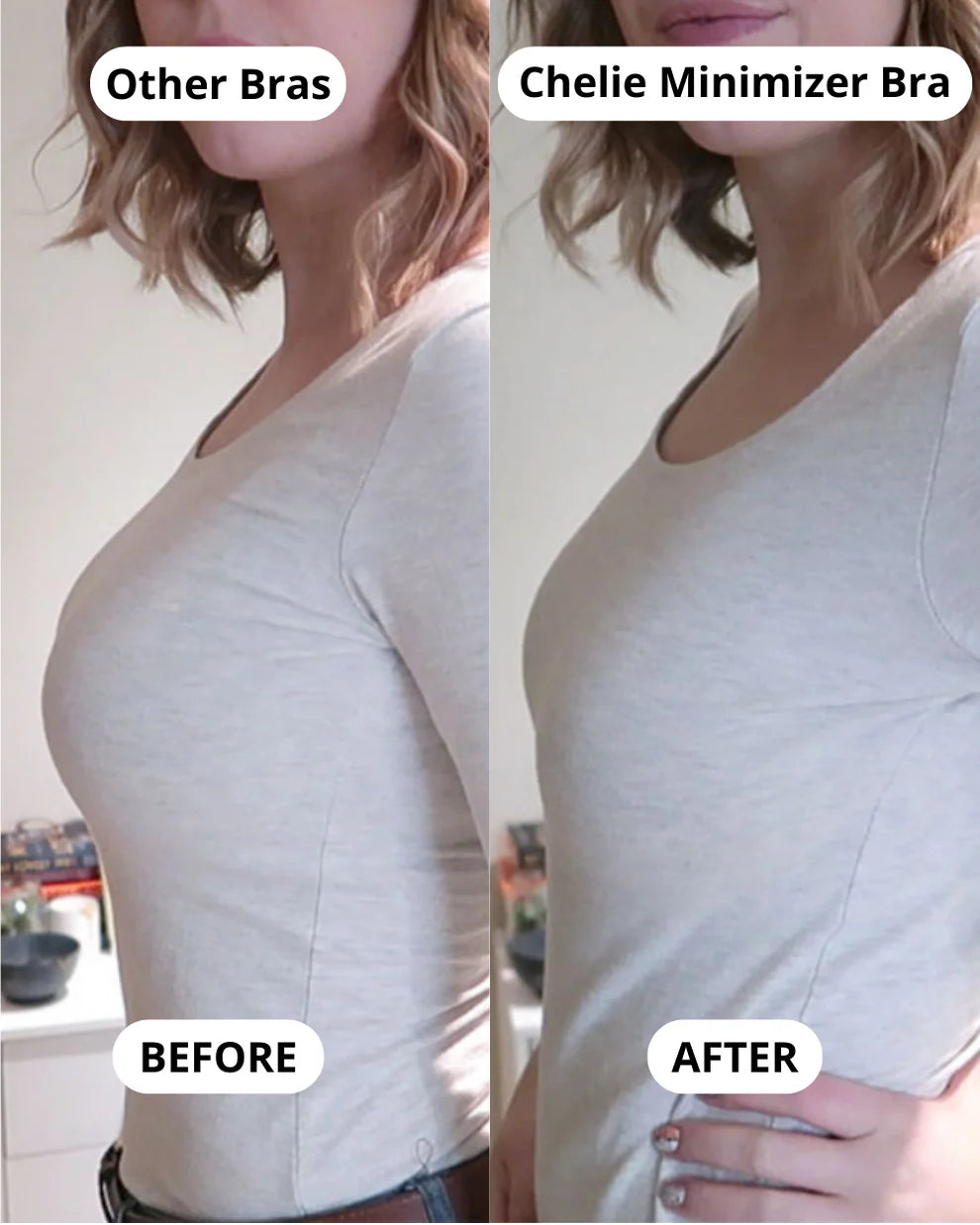 Glyssa Lifted Lace Minimizer Bra