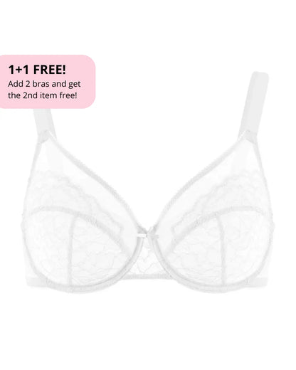 Glyssa Lifted Lace Minimizer Bra