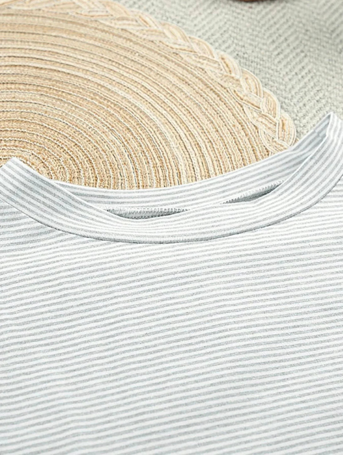 Glyssa Striped Lounge Set